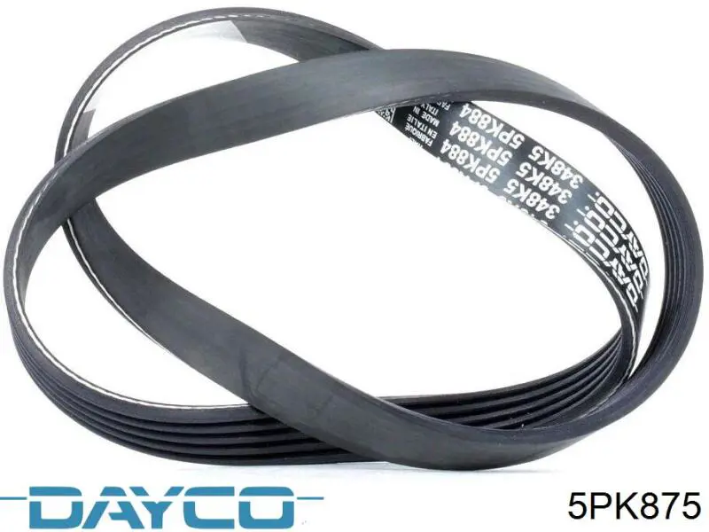 Клиновий ремінь Dayco 5PK875 ціна, від 6.17 USD