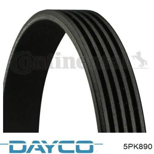 Клиновий ремінь Dayco 5PK890 ціна, від 6.52 USD