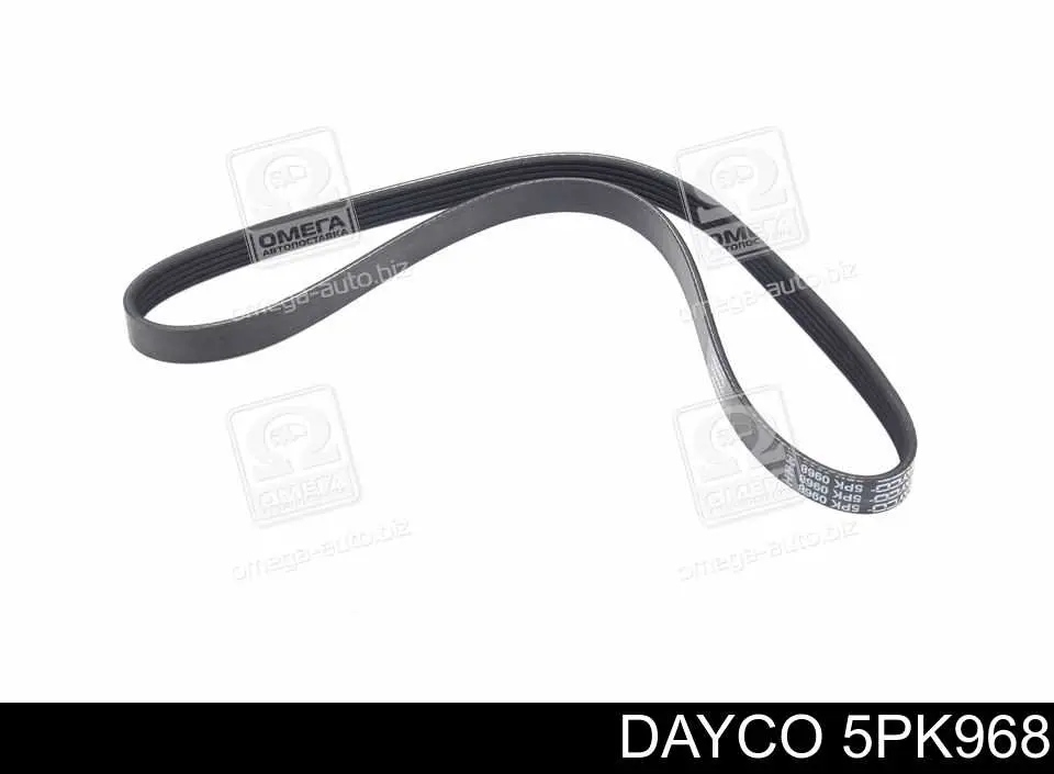 Купити 5PK968 Dayco Ремінь генератора