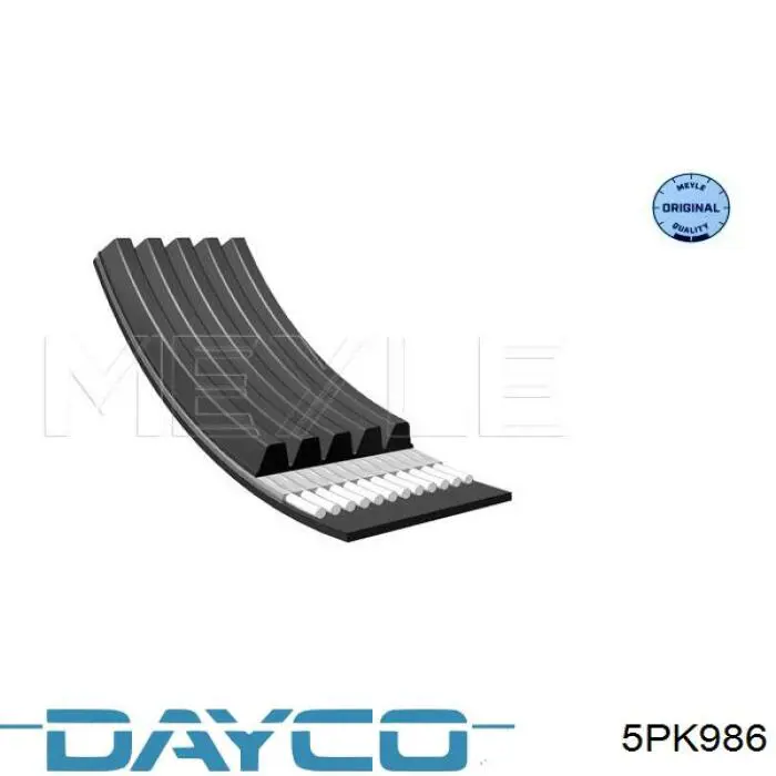 Клиновий ремінь Dayco 5PK986 ціна, від 7.54 USD