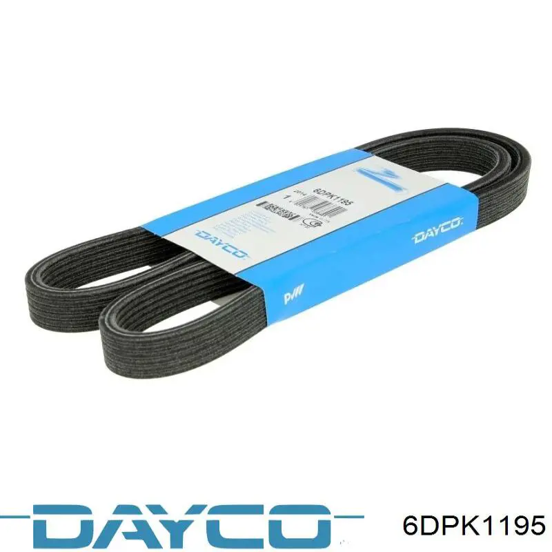 6DPK1195 Dayco Поліклиновий ремінь