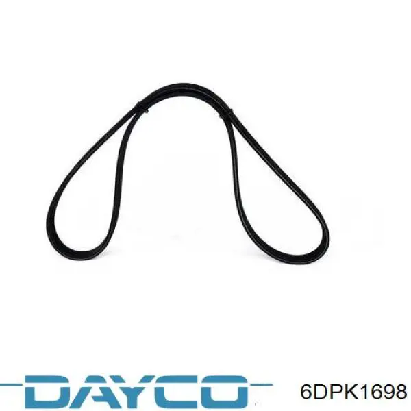 6DPK1698 Dayco Поліклиновий ремінь