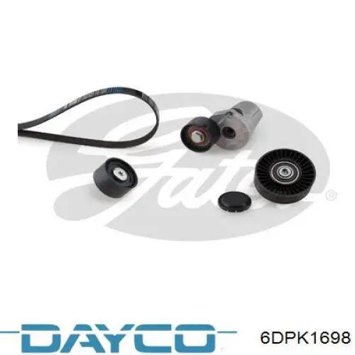 Клиновий ремінь Dayco 6DPK1698 ціна, від 19.67 USD
