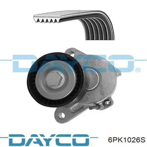 Купити 6PK1026S Dayco Ремінь генератора