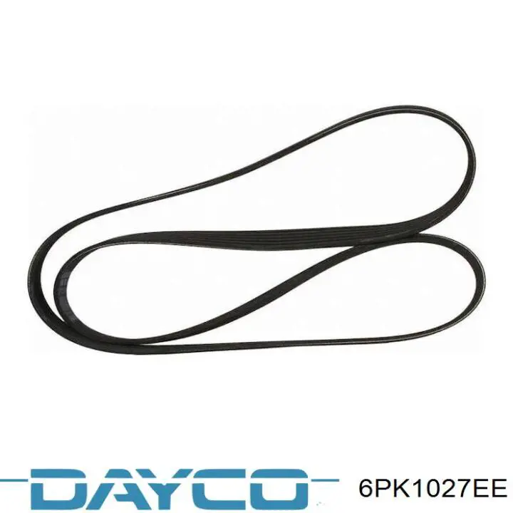 6PK1027EE Dayco Поліклиновий ремінь