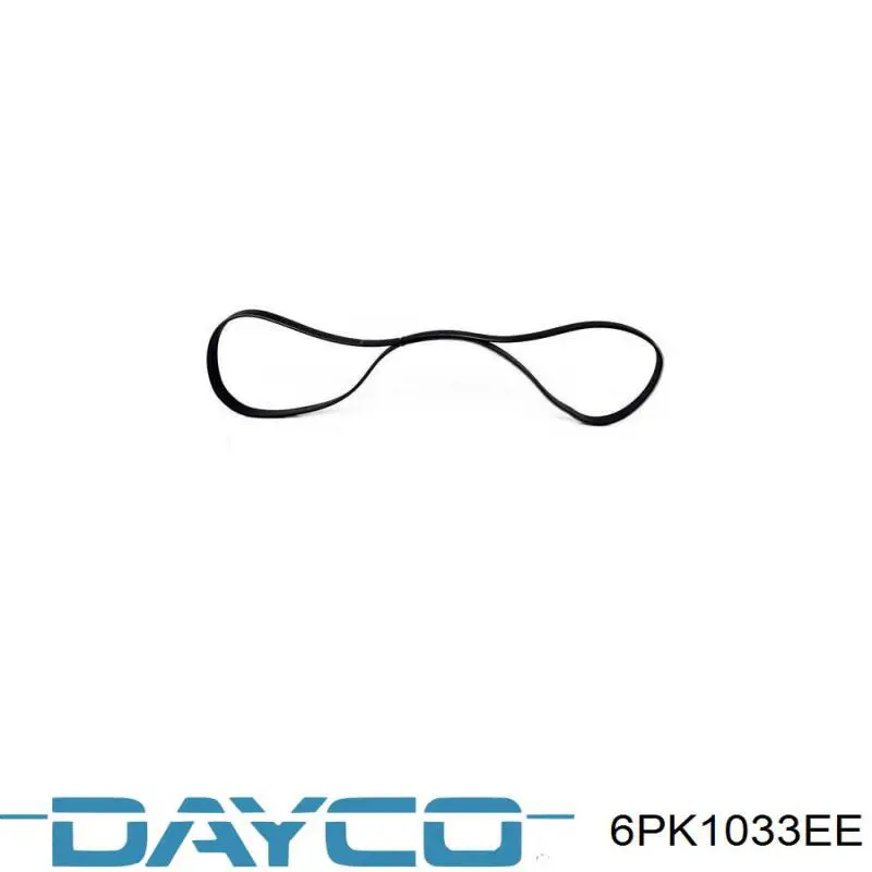 Купити 6PK1033EE Dayco Ремінь генератора