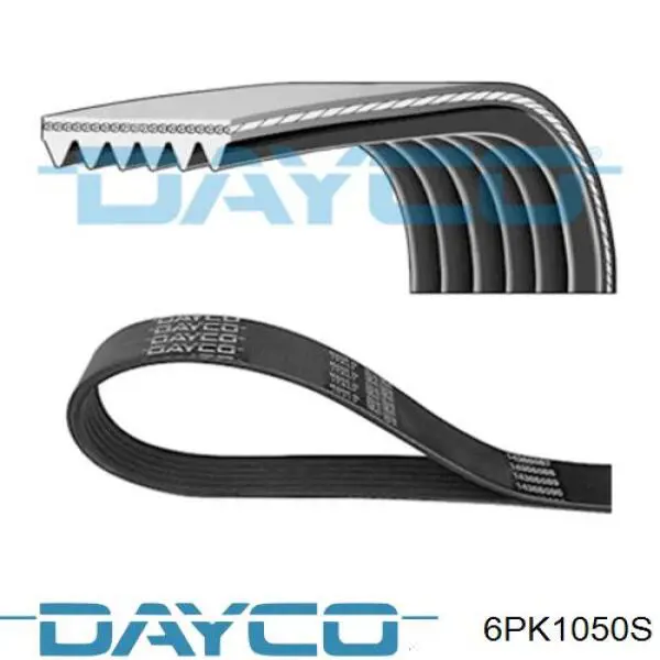 Купити 6PK1050S Dayco Ремінь генератора