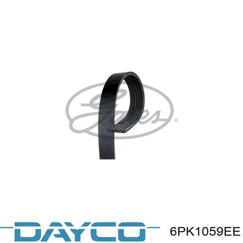 Ремінь генератора 6PK1059EE Dayco