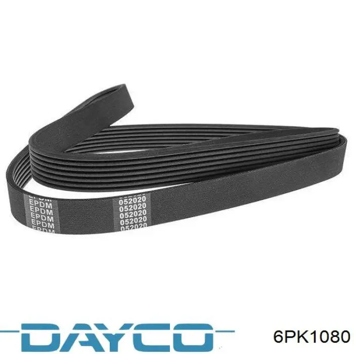 6PK1080 Dayco ремінь приводний, агрегатів