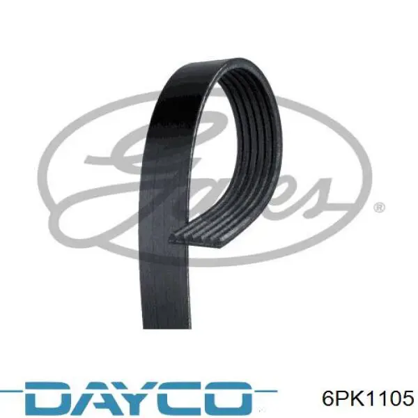 6PK1105 Dayco ремінь приводний, агрегатів