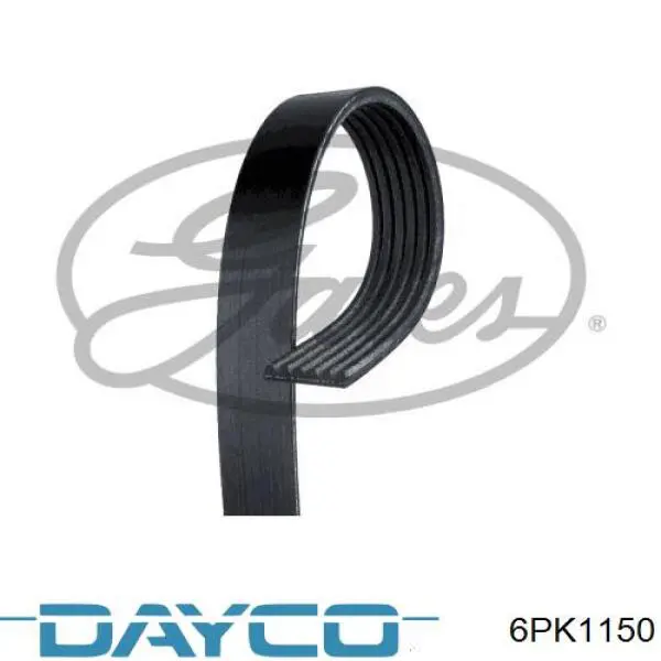 Клиновий ремінь Dayco 6PK1150 ціна, від 10.82 USD