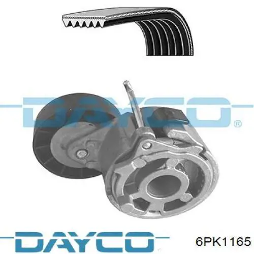 Купити 6PK1165 Dayco Ремінь генератора