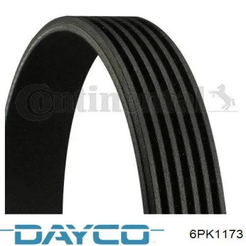Купити 6PK1173 Dayco Ремінь генератора