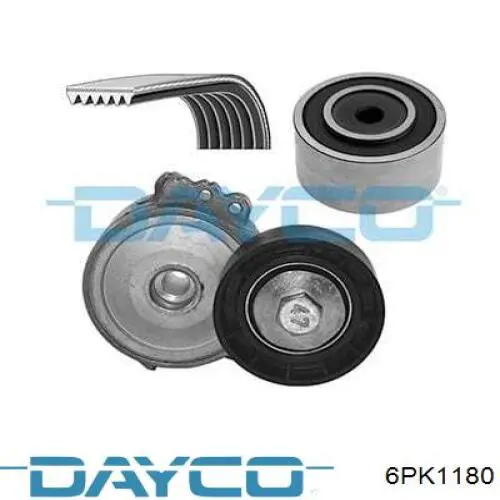 Купити 6PK1180 Dayco Ремінь генератора