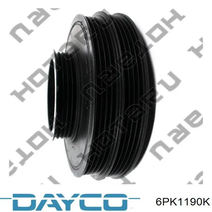 Клиновий ремінь Dayco 6PK1190K ціна, від 13.17 USD