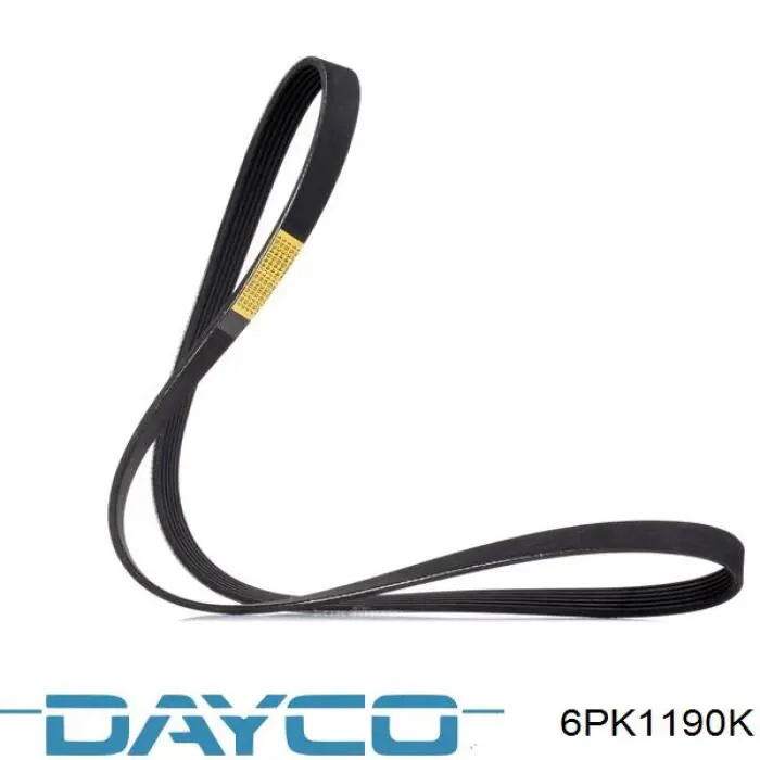 Ремінь генератора 6PK1190K Dayco