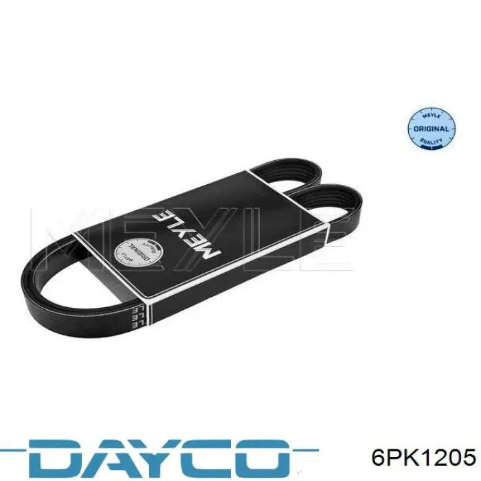 Клиновий ремінь Dayco 6PK1205 ціна, від 10.57 USD