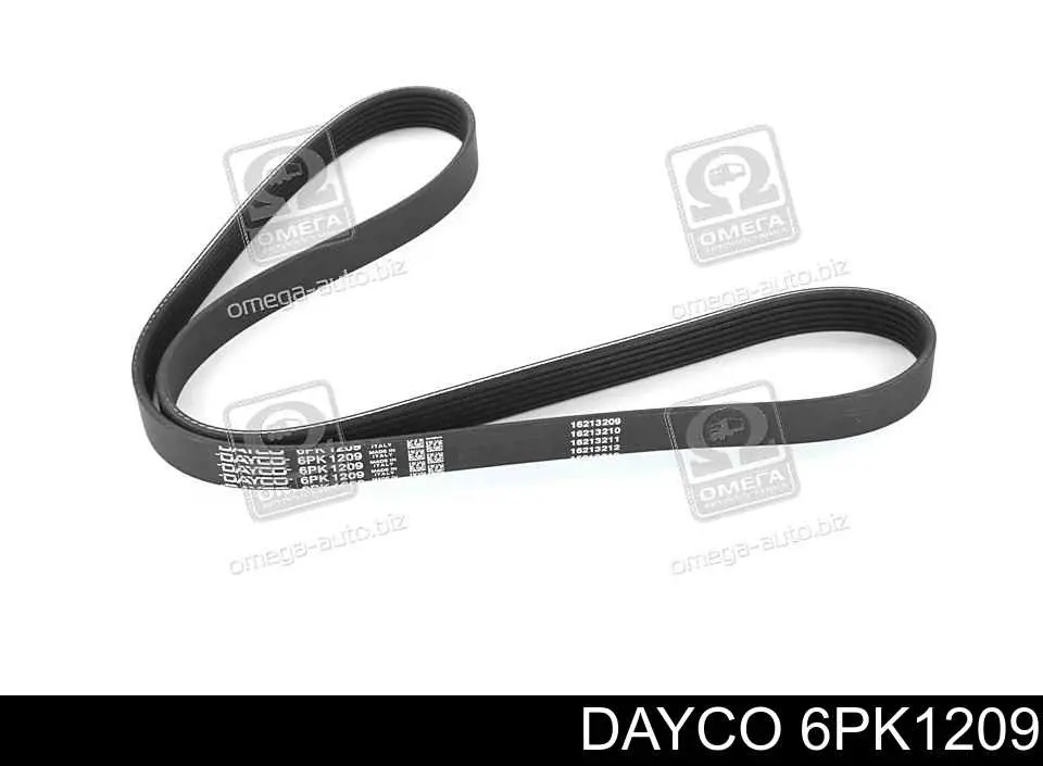 Купити 6PK1209 Dayco Ремінь генератора