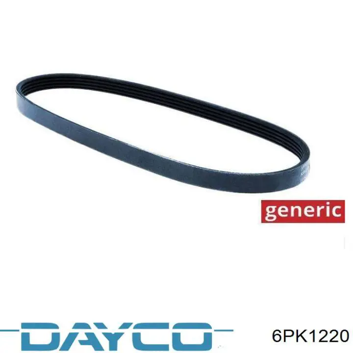 6PK1220 Dayco Поліклиновий ремінь