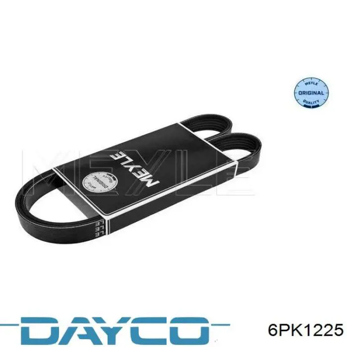 Клиновий ремінь Dayco 6PK1225 ціна, від 11.26 USD
