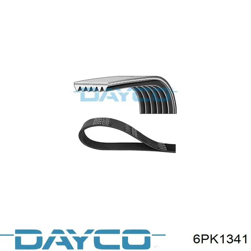 Купити 6PK1341 Dayco Ремінь генератора