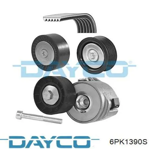 6PK1390S Dayco Поліклиновий ремінь