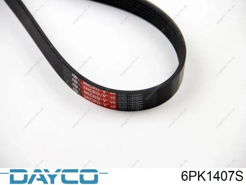 6PK1407S Dayco Поліклиновий ремінь
