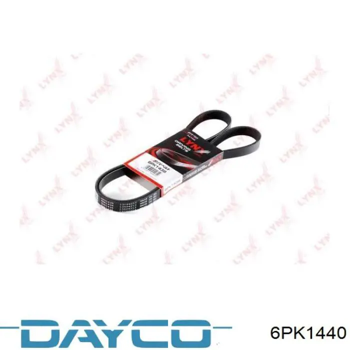 6PK1440 Dayco Поліклиновий ремінь