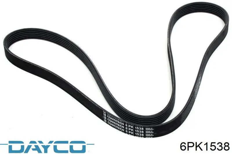 Купити 6PK1538 Dayco Ремінь генератора