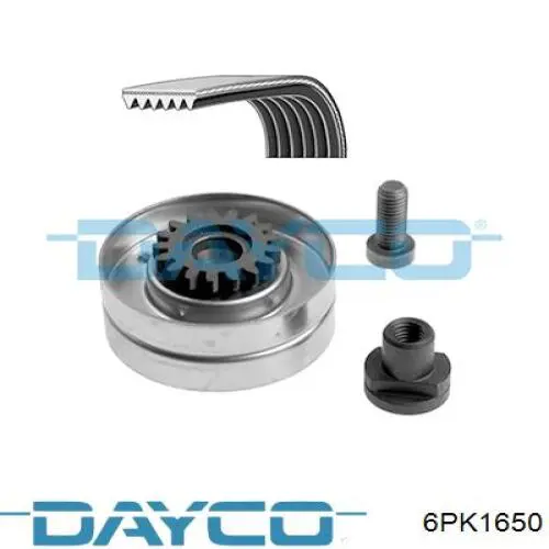 Ремень генератора DAYCO 6PK1650