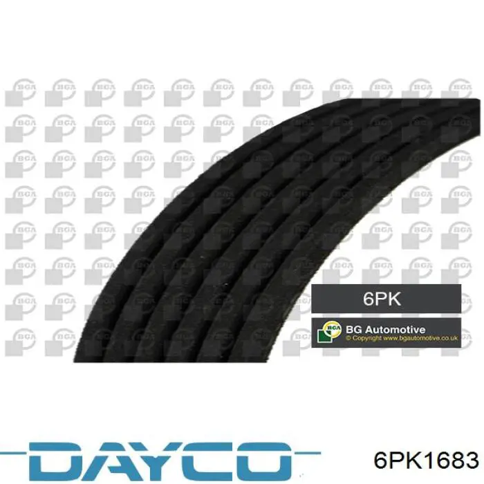 Купити 6PK1683 Dayco Ремінь генератора