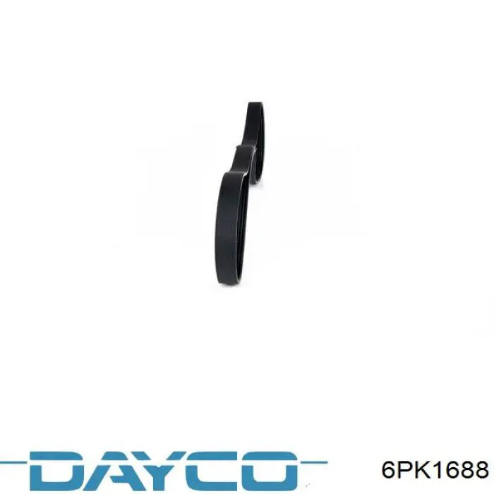 6PK1688 Dayco ремінь приводний, агрегатів