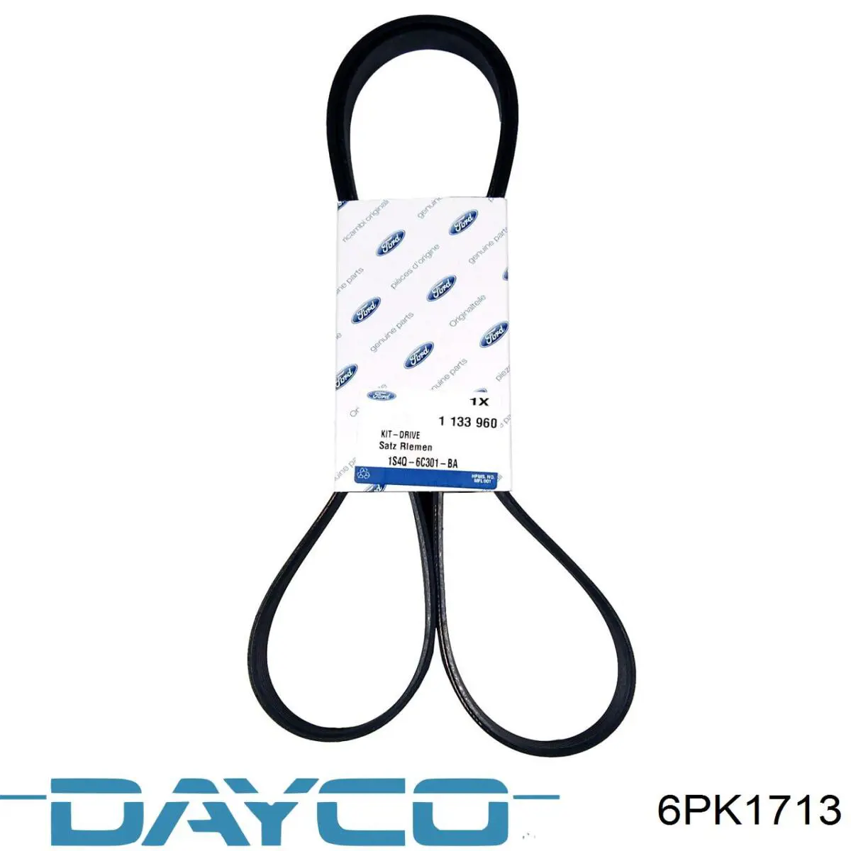 Клиновий ремінь Dayco 6PK1713 ціна, від 13.50 USD