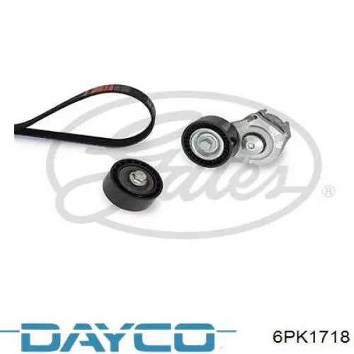 6PK1718 Dayco Поліклиновий ремінь