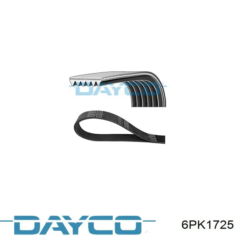 Ремінь генератора 6PK1725 Dayco