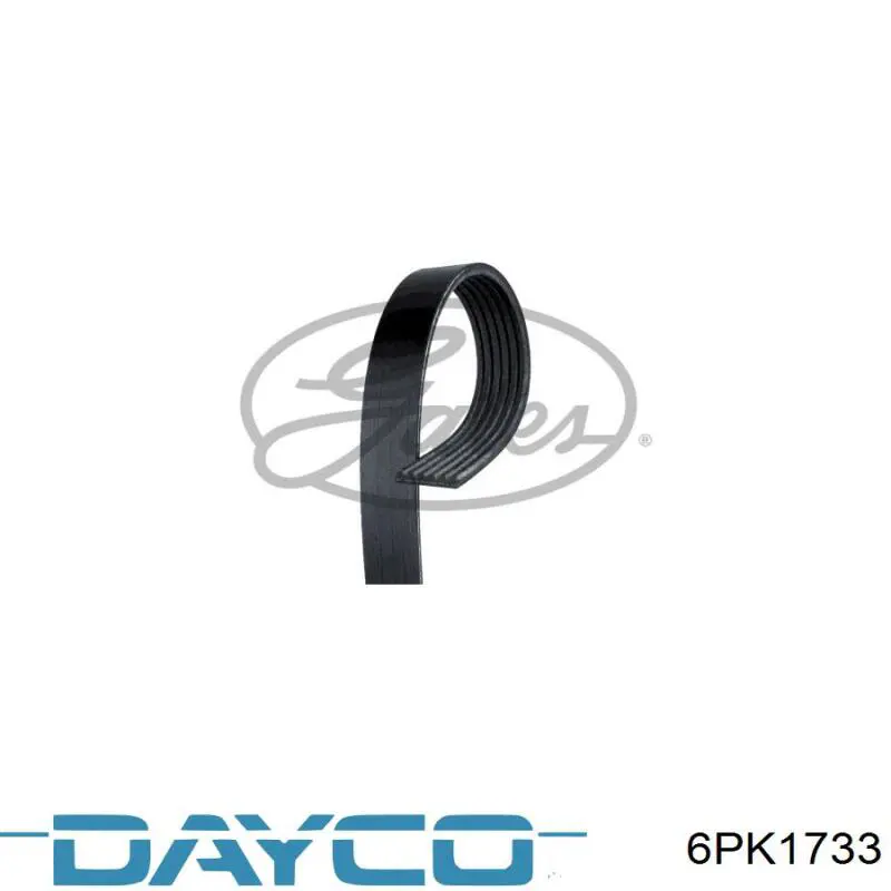 Купити 6PK1733 Dayco Ремінь генератора