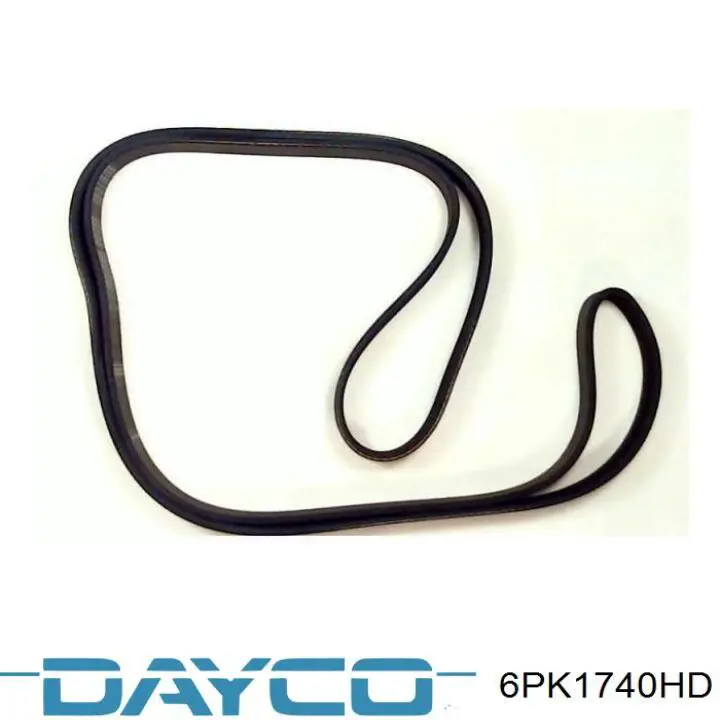Клиновий ремінь Dayco 6PK1740HD ціна, від 12.22 USD