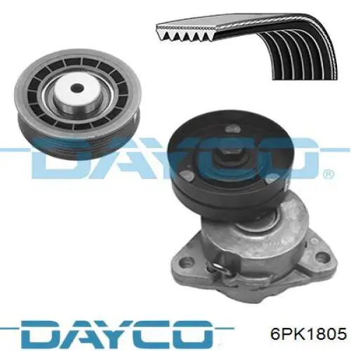 Купити 6PK1805 Dayco Ремінь генератора