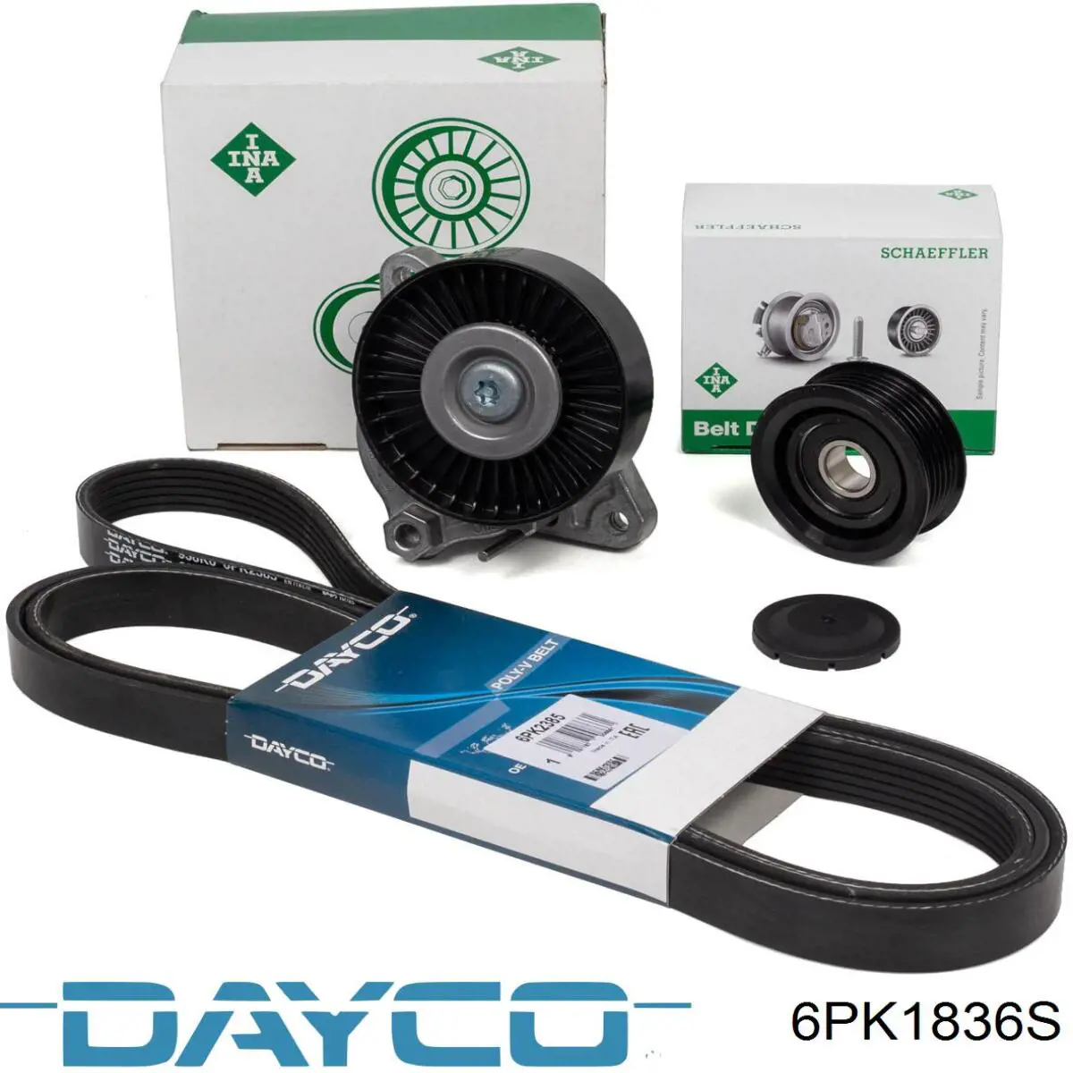 Клиновий ремінь Dayco 6PK1836S ціна, від 16.13 USD