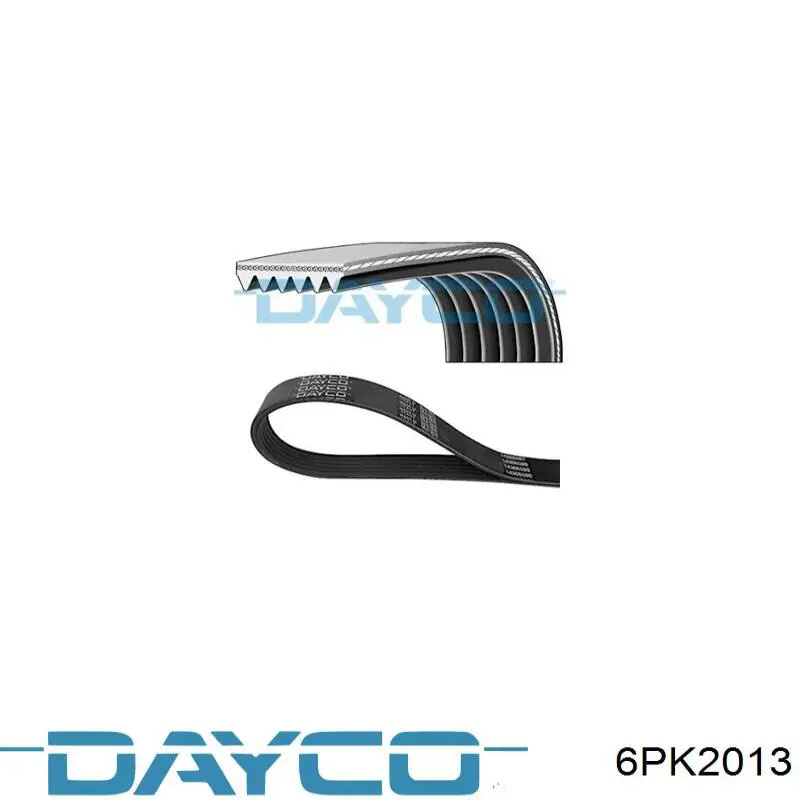 6PK2013 Dayco ремінь приводний, агрегатів