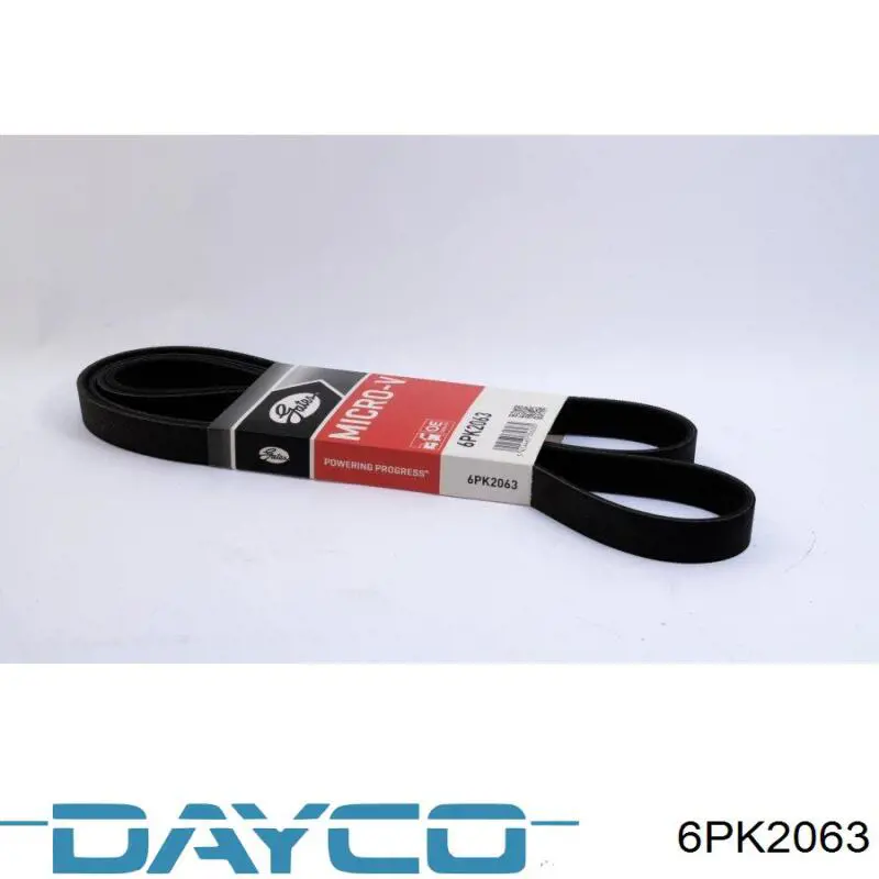 Ремінь генератора 6PK2063 Dayco