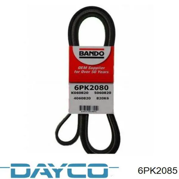 Купити 6PK2085 Dayco Ремінь генератора