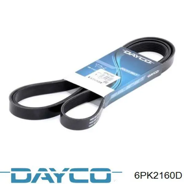 6PK2160D Dayco Поліклиновий ремінь