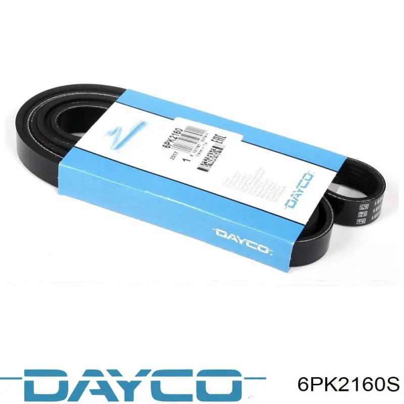 Клиновий ремінь Dayco 6PK2160S ціна, від 20.72 USD