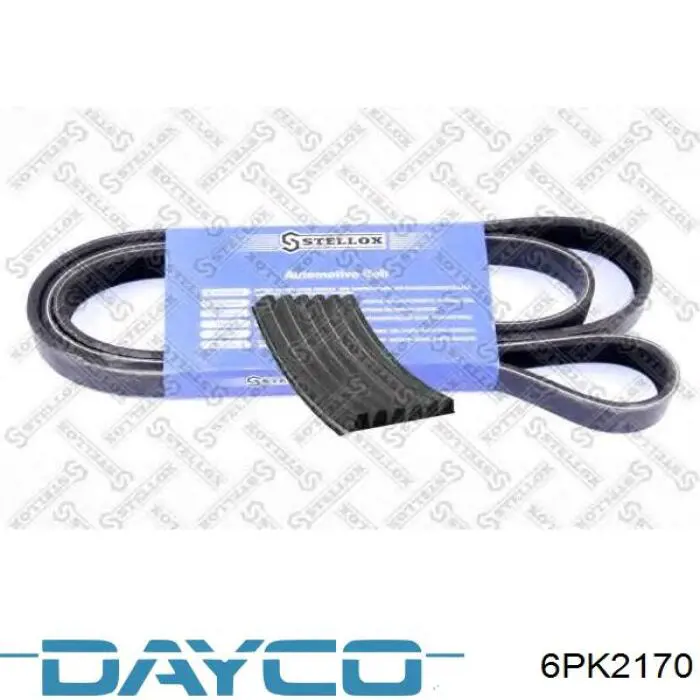 Купити 6PK2170 Dayco Ремінь генератора