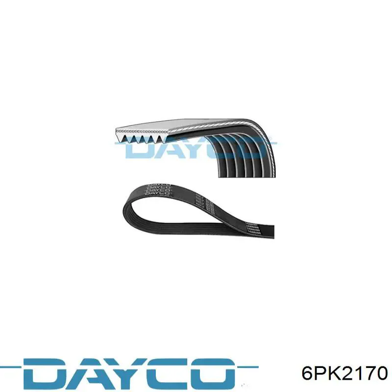 Ремень генератора DAYCO 6PK2170