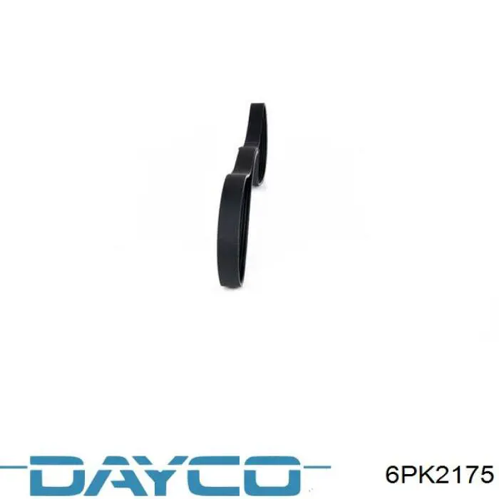 6PK2175 Dayco Поліклиновий ремінь