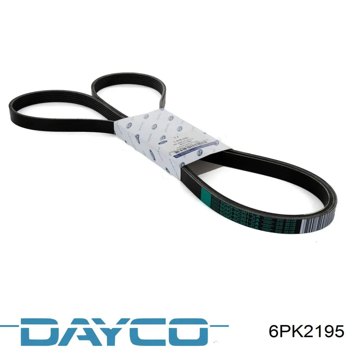 Ремінь генератора 6PK2195 Dayco
