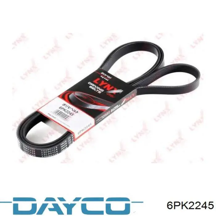 Купити 6PK2245 Dayco Ремінь генератора
