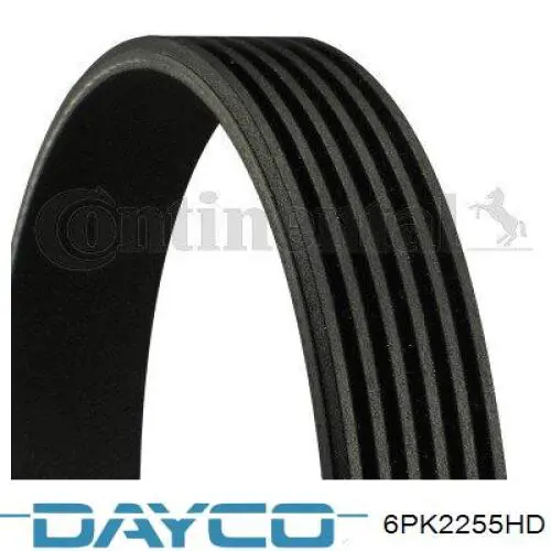 Клиновий ремінь Dayco 6PK2255HD ціна, від 14.74 USD